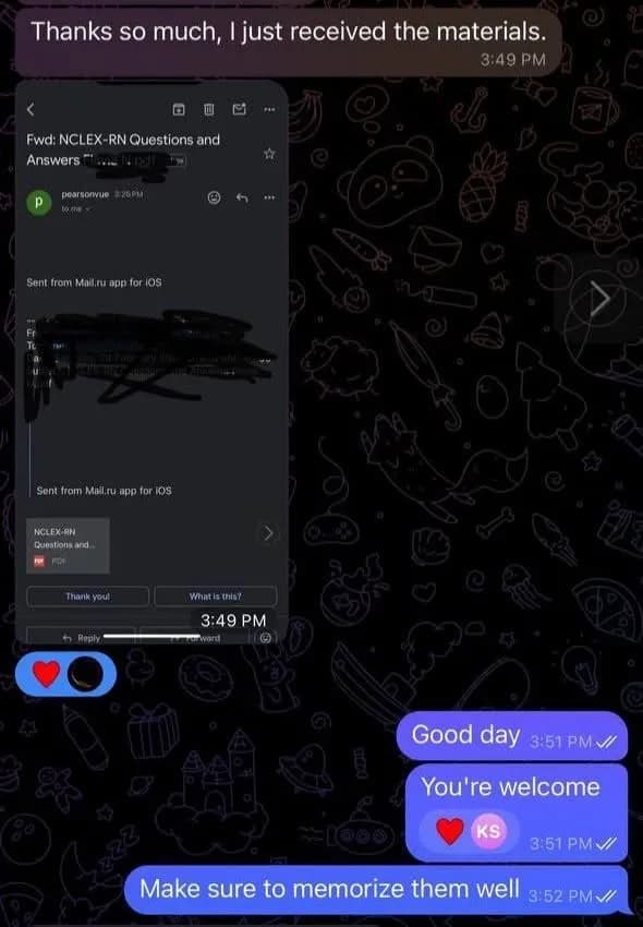 Nurse Elena, LPN chat review