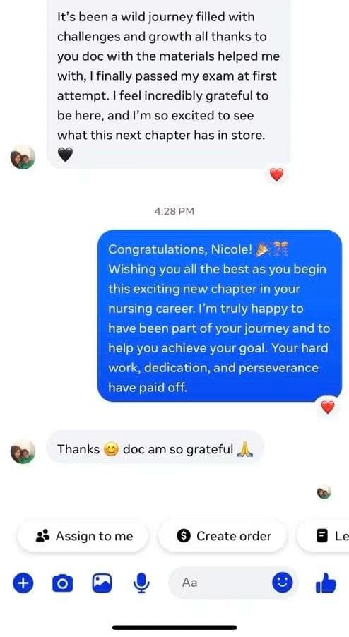 Verified Candidate chat review