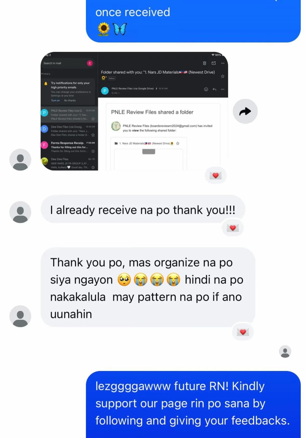 Anonymous Candidate chat review
